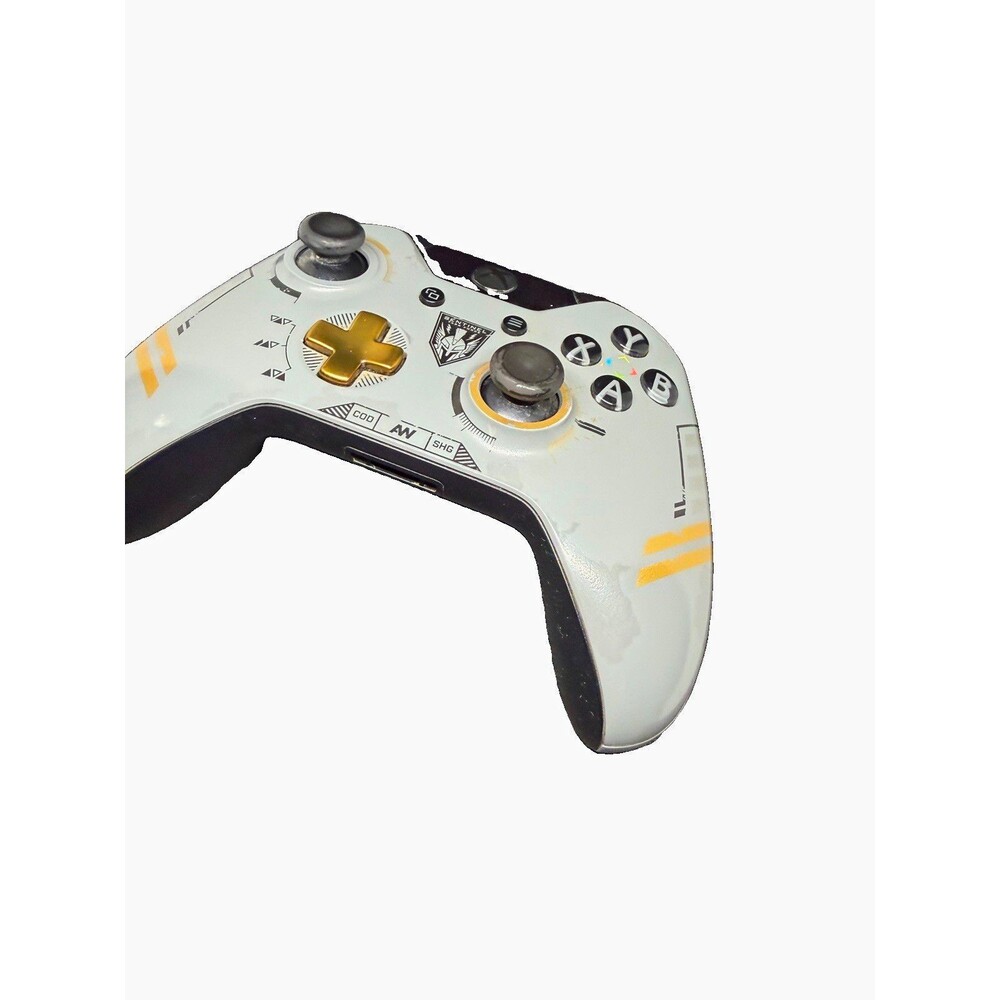 Microsoft Xbox One Wireless Controller White/Gold Model 1537 MPN 1537